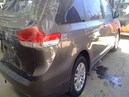 2013 TOYOTA SIENNA. GRAY, XLE MODEL, 3.5L, AT, FWD,   Z26404